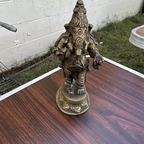 Ganesha hinduism brass - ganesha, brass-tone